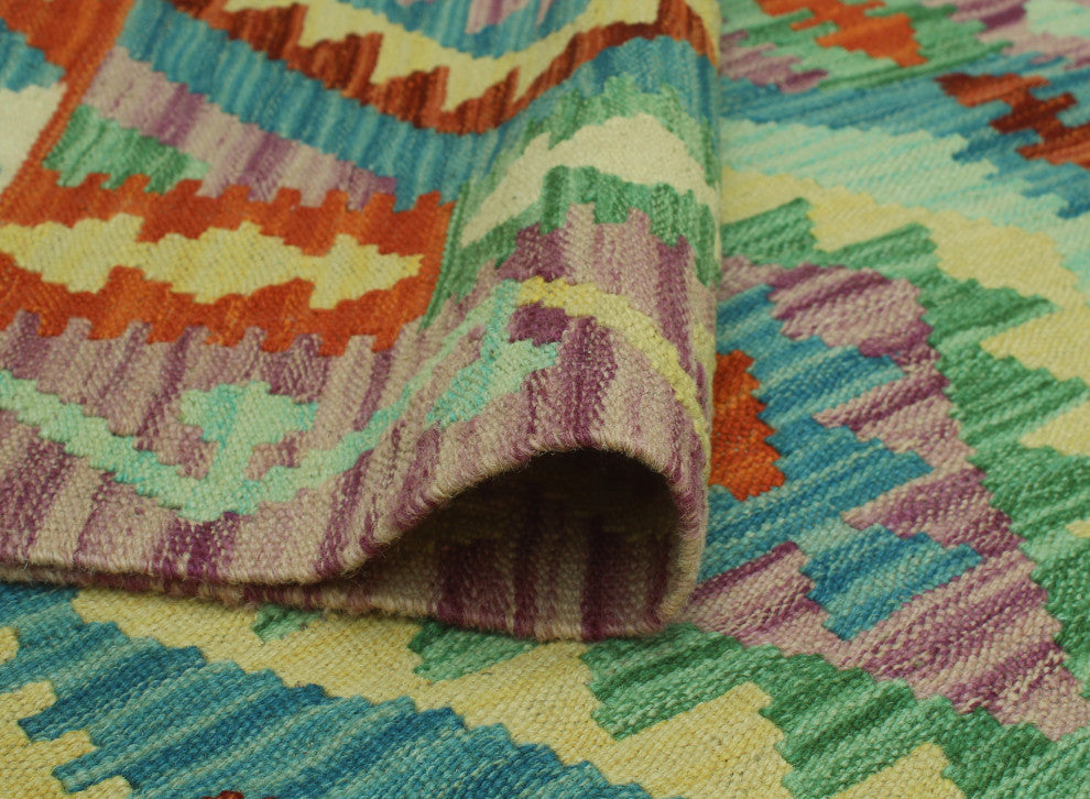 Sangat Kilim Alison Purple Runner