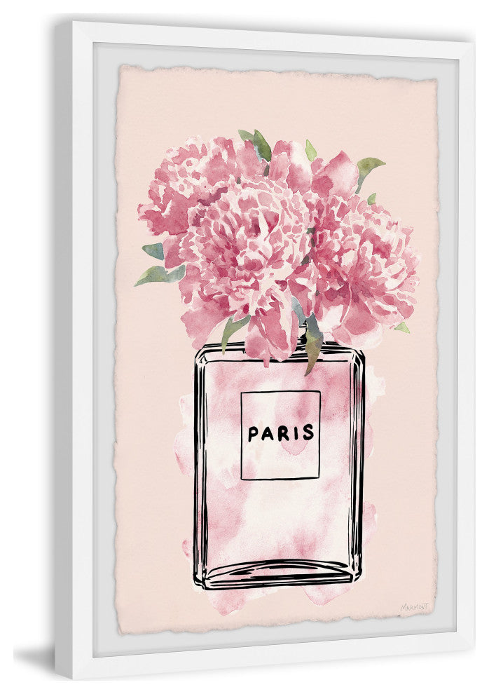 "Scent of Paris" Framed Painting Print, 12x18