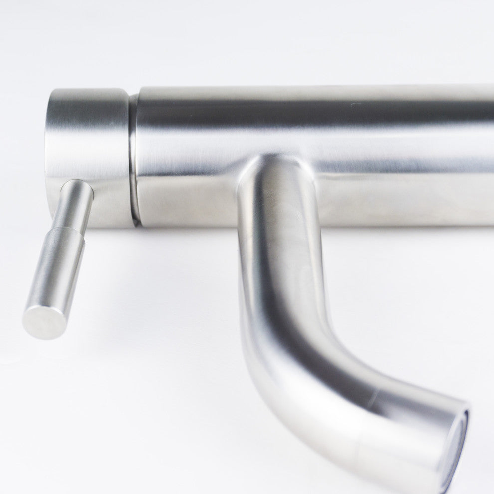 Eviva Ramo One Handle Bathroom Faucet, Brushed Nickel