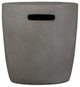 Real Flame Riverside Round Propane Tank Cover in Glacier Gray