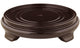 Rosewood Pedestal Stand, 10" Base Diameter