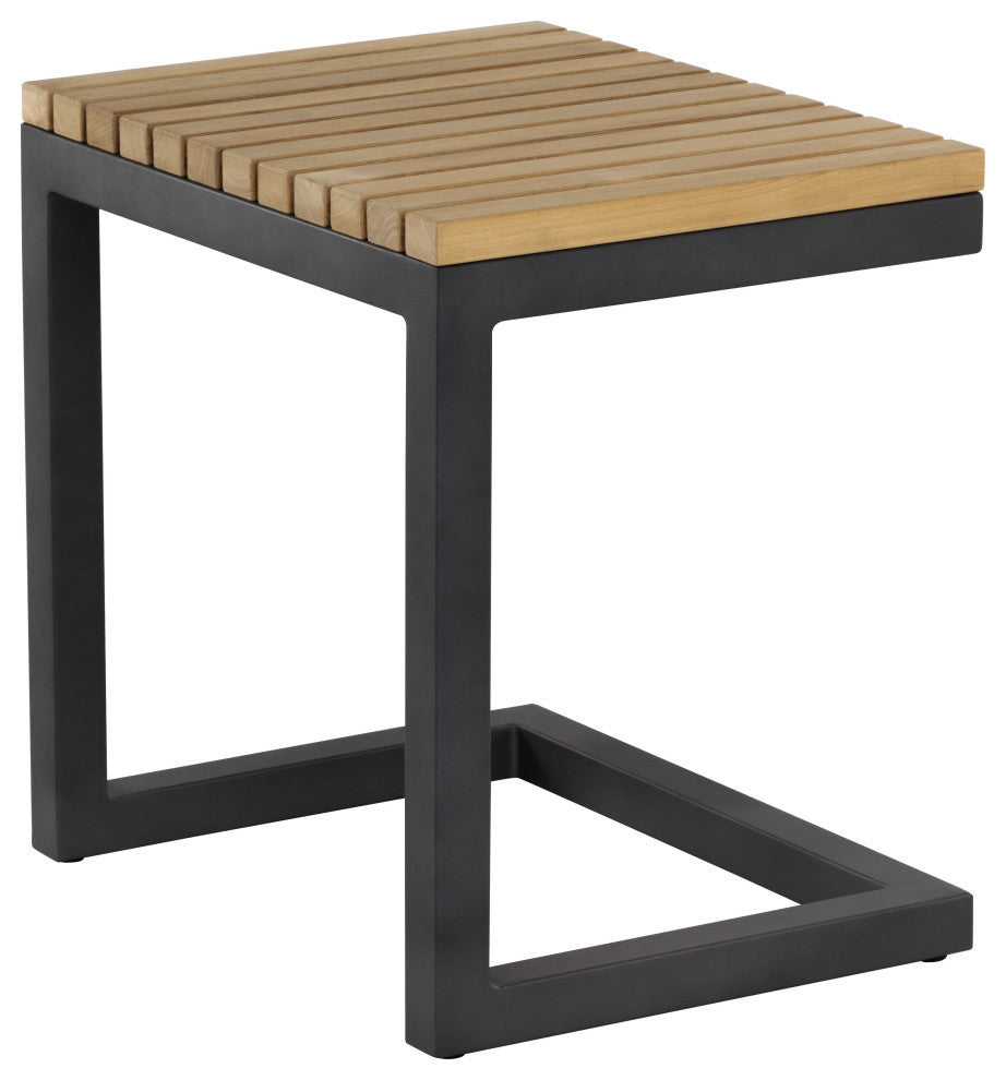 Geneve C-Shaped End Table