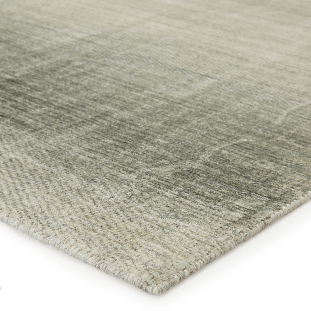 Barclay Butera by Jaipur Living Bayshores Handmade Ombre Gray/ Beige Rug 10'X14'
