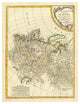 "Russia Occidentale, 1785" Digital Paper Print by Rigobert Bonne, 29"x38"
