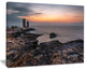 "Gate To Africa Seashore in Mahdia" Oversized Beach Canvas Artwork, 20"x12"