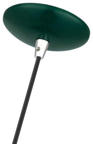 Piedmont 1-Light Shiny Hunter Green Globe Pendant