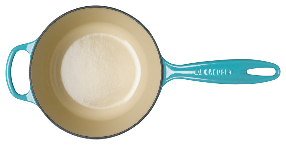 Le Creuset Signature Cast Iron Saucepan, 20 cm, Teal