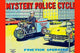 Mystery Police Cycle - Framed Paper Poster 20" x 30"