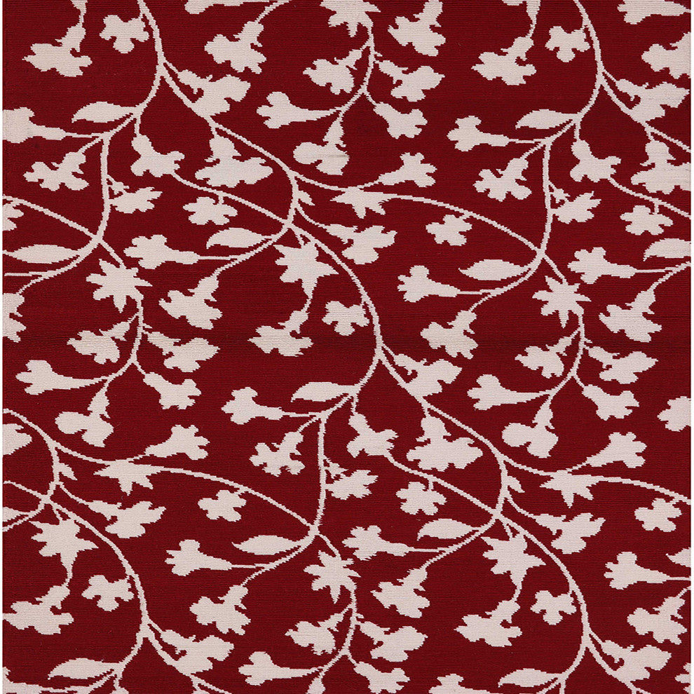 Ahgly Company Indoor Square Mid-Century Modern Area Rugs, 7' Square