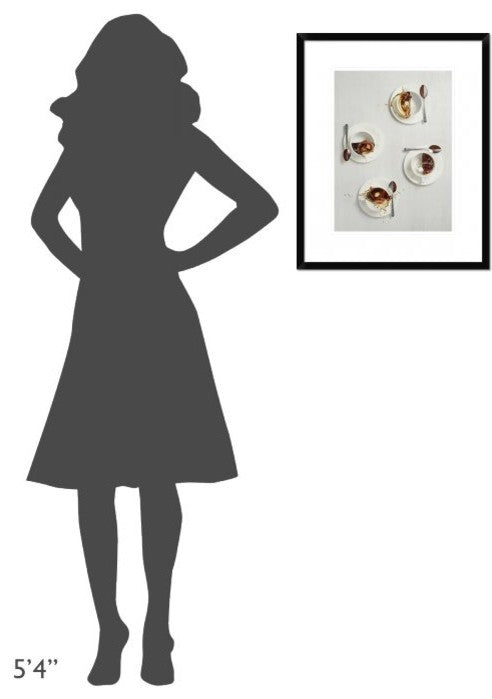 "With Sugar No Milk" Framed Digital Print by Dina Belenko, 20"x24"