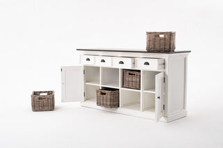 Halifax Accent Buffet with 4 Basket Set