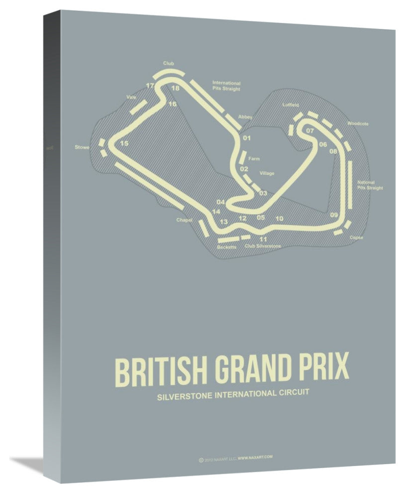 "British Grand Prix 1" Fine Art Print