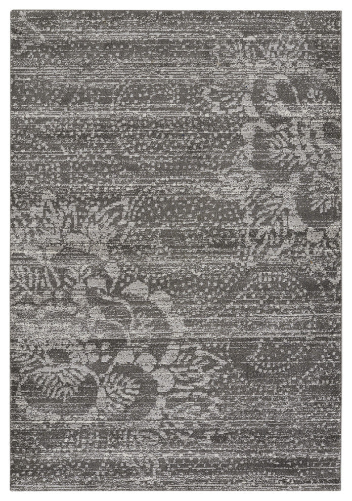 Capel Channel Dk. Grey 4742_375 Machine Woven Rugs - 9' 2" X 12' 5" Rectangle