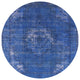 Ahgly Company Indoor Round Mid-Century Modern Area Rugs, 8' Round