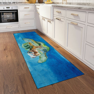 Addison Rugs Harpswell AHP33 Blue 2'3"x7'6" Rug