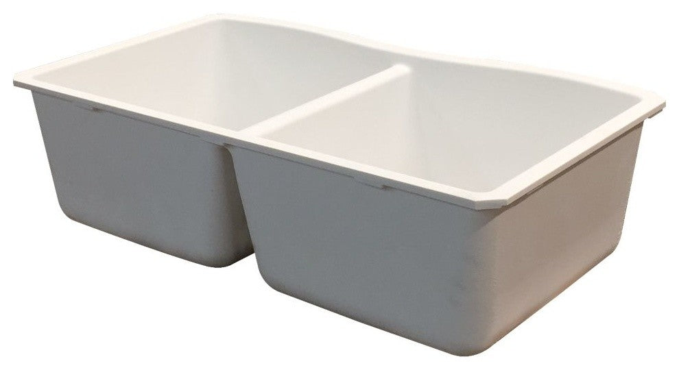 Transolid Aversa Granite 32-in Undermount Kitchen Sink