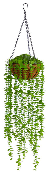 3' Eucalyptus Artificial Plant, Hanging Basket