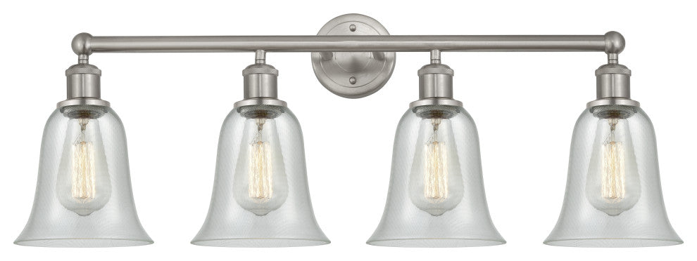 Innovations 616-4W-SN-G2812 4 Light 33.25" Vanity Light, Brushed Satin Nickel