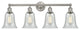 Innovations 616-4W-SN-G2812 4 Light 33.25" Vanity Light, Brushed Satin Nickel