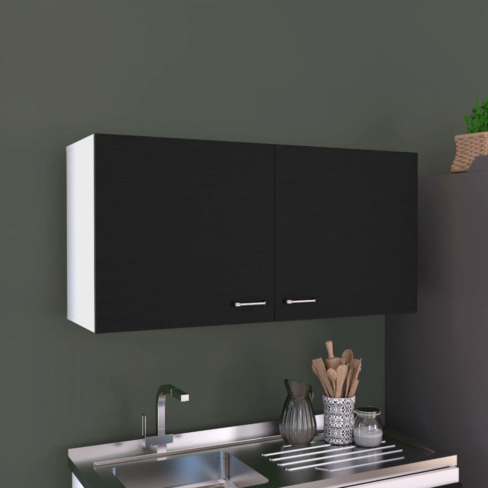 Wall Cabinet Toran, Kitchen, Black