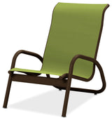 Gardenella Sling Stacking Poolside Chair, Textured Kona, Lime