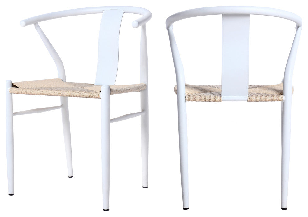 Beck Dining Chair (Set of 2), White