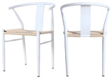 Beck Dining Chair (Set of 2), White