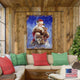 Santa Little Friends Wooden Block, 48 X 36