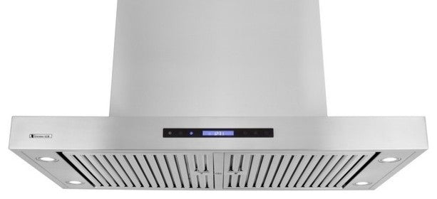 XtremeAir PX06-I48 48 Inch Island Mount Range Hood In Stainess Steel With Easy C