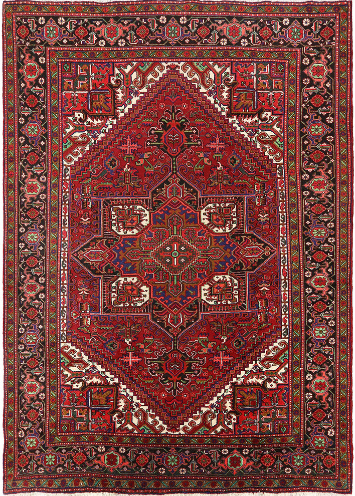 Ahgly Company Indoor Rectangle Mid-Century Modern Area Rugs, 4' x 6'