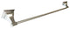 eBuilderDirect Bathroom Accessories, Polished Chrome, 18" Towel Bar