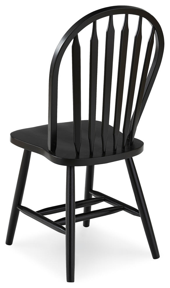 Windsor Arrow Back Chair in Black