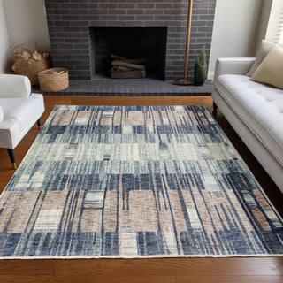 Neola NA11 Navy 7'10" x 10' Rug