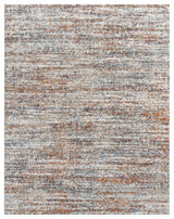 Granada Ezra Ivory, Blue, Orange, and Rust Olefin Shag Area Rug