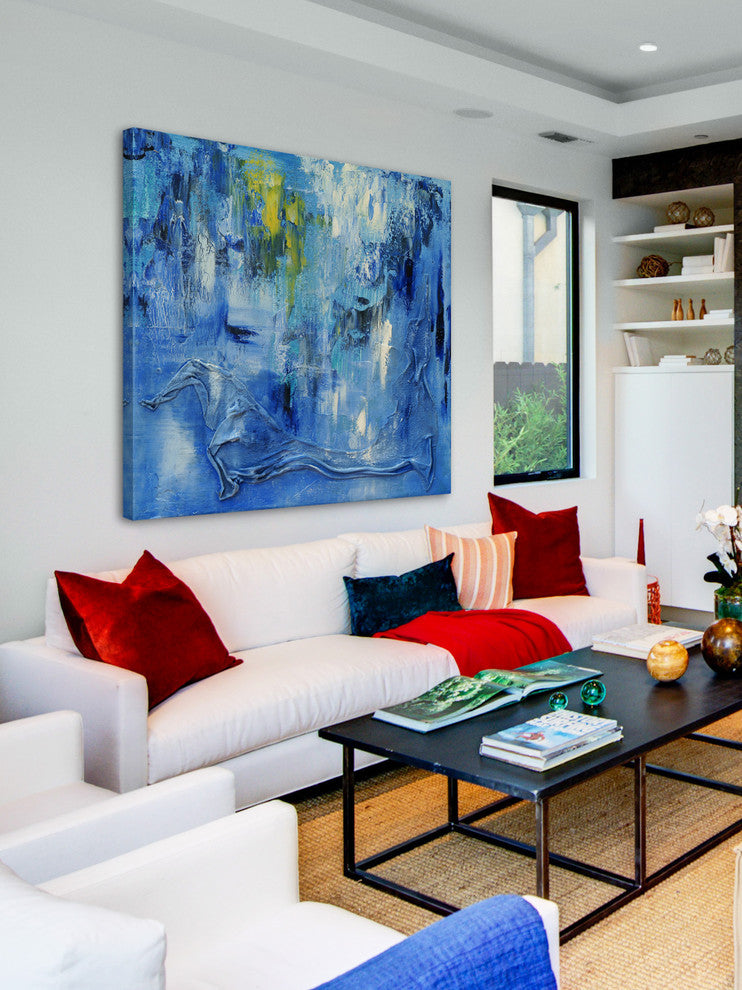 "Painter's Studio" Painting Print on Wrapped Canvas, 40x40