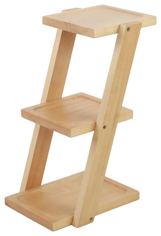 13"H 3-Tier Foldable Shelf