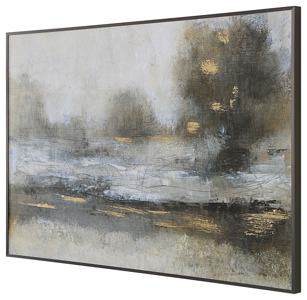 Uttermost 41437 Gilt Misty Landscape Framed Print