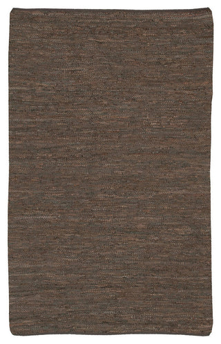 Saket Contemporary Area Rug, Brown, 5'x7'6" Rectangle