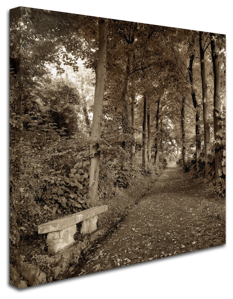 Alan Blaustein 'Fiesole Giardini II' Canvas Art, 35x35