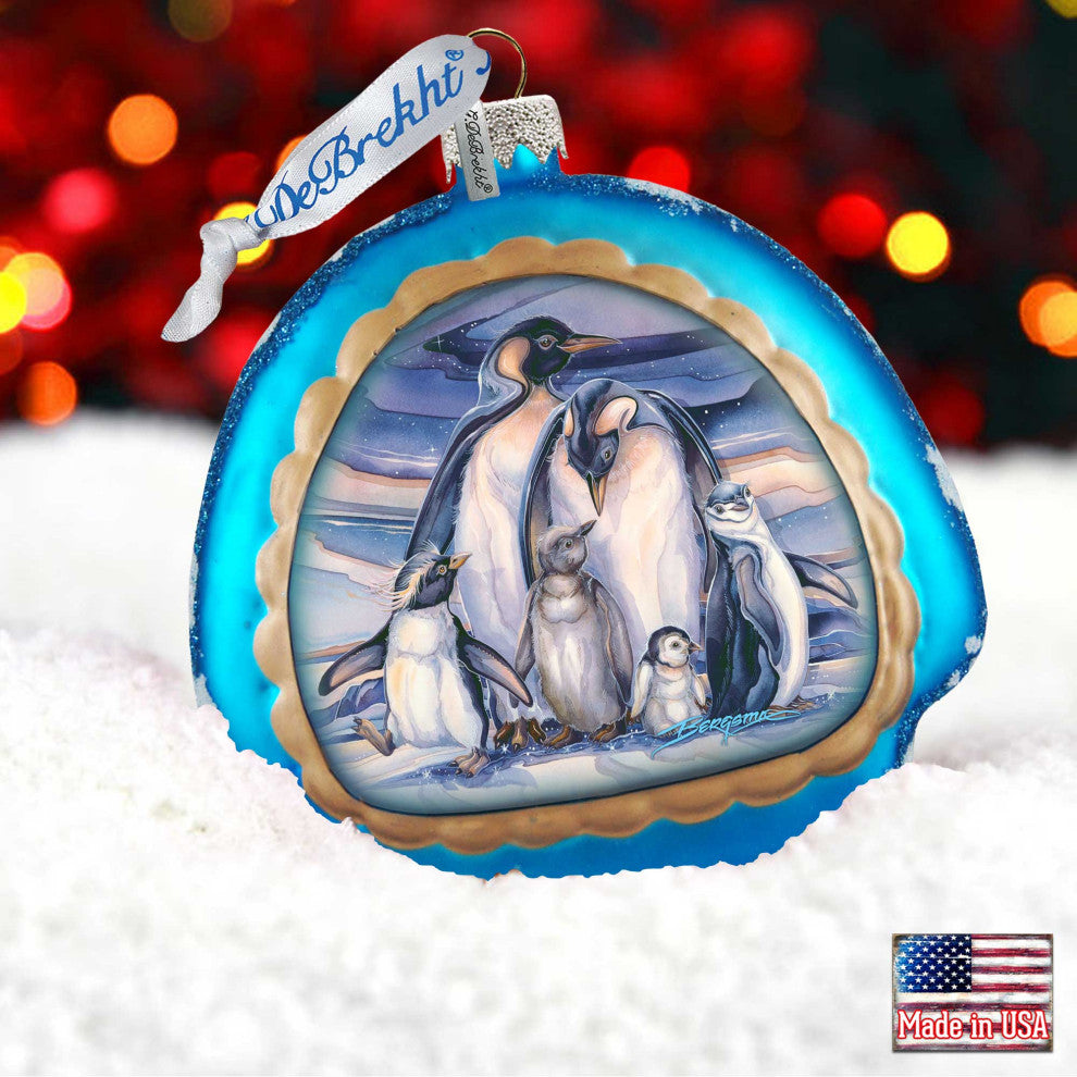 Sno Buddy Like You Glass Ornament