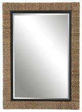Uttermost 09853 Island Braided Straw Mirror