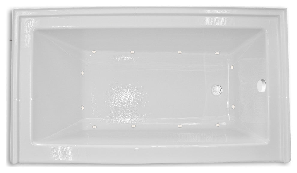 Zen 60"x30" Right Hand Silver Series Air Massage Bath