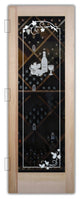 Wine Door - Wine Tasting - Douglas Fir (stain grade) - 32" x 84" - Book/Slab...