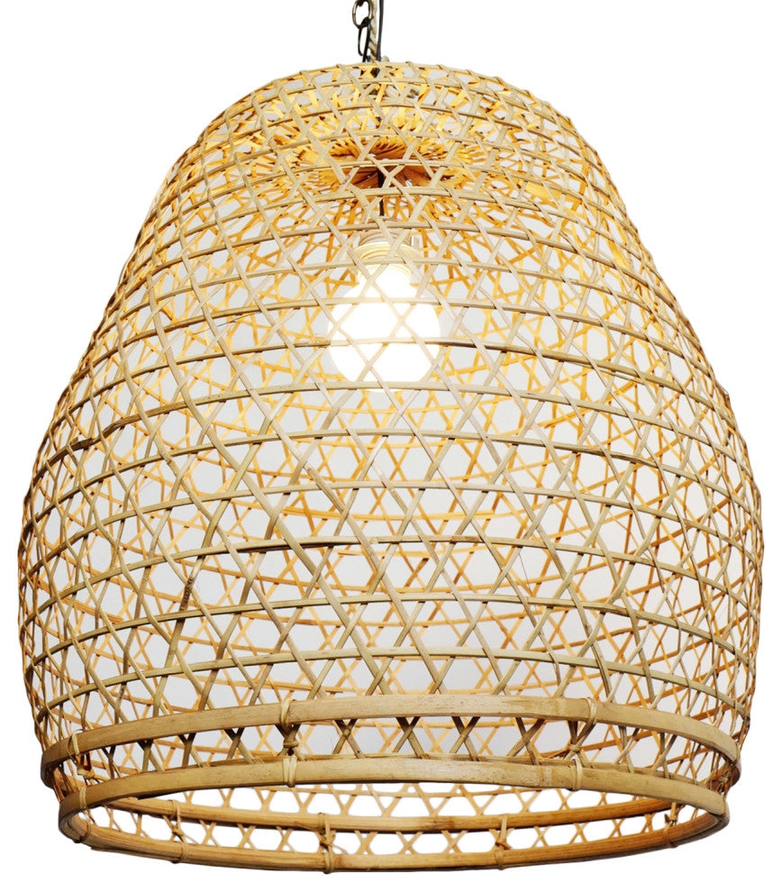 Flat Top Fish Basket Lantern Large