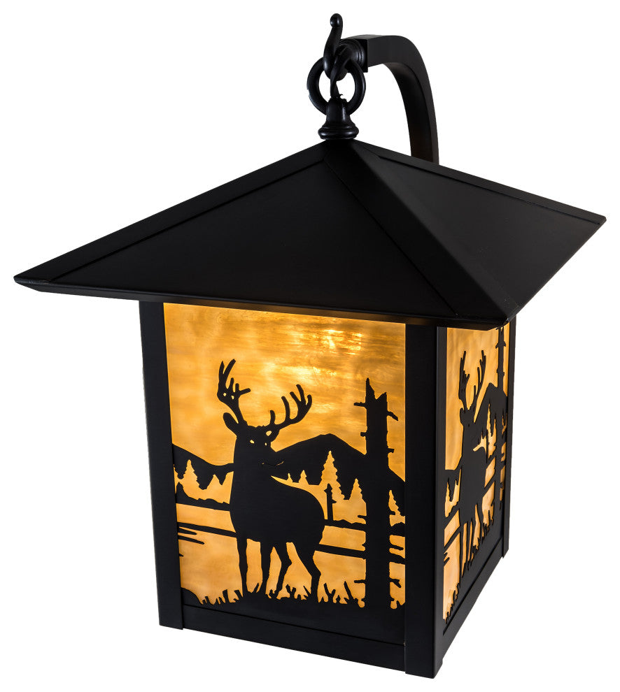12 Wide Seneca Deer Creek Hanging Wall Sconce