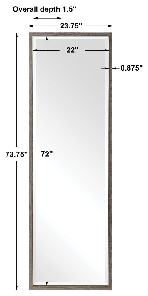 Uttermost Kian Wooden Dressing Mirror