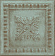 Tin Tile Pattern Wallpaper, Turquoise, Bolt