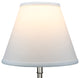 Fenchel Shades 5"x10"x8" Empire Lamp Shade, Linen White