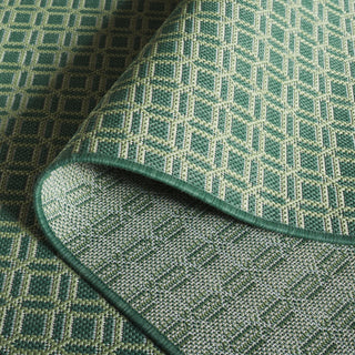 Safavieh Terrace Collection TER808 Rug, Dark Green/Light Green, 9'x12'