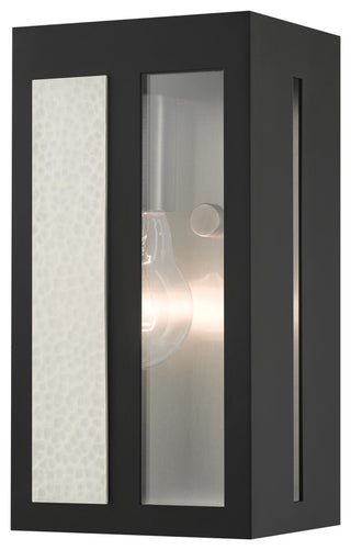 Black Contemporary, Nautical, Sophisticated Outdoor Wall Lantern
